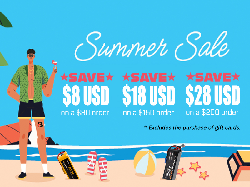 RCBattery.com Summer Sale 2024