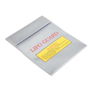 Lithium Polymer (Lipo) Fire Retardant Charger Bag 180mm x 220mm