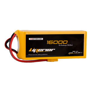 Liperior 16000mAh 4S 12C 14.8V Lipo Battery With XT90 Plug