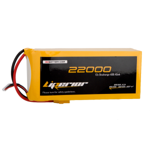 Liperior 22000mAh 6S 12C 22.2V Lipo Battery With XT90 Plug