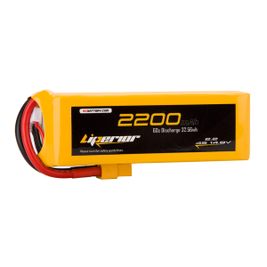 Liperior 2200mAh 4S 60C 14.8V Lipo Battery With XT60 Plug