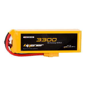 Liperior 3300mAh 4S 60C 14.8V Lipo Battery With XT90 Plug