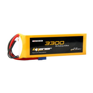 Liperior 3300mAh 4S 60C 14.8V Lipo Battery With EC3 Plug