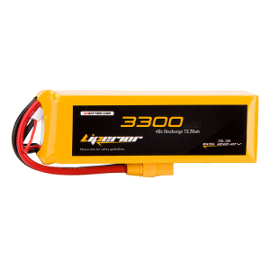 Liperior 3300mAh 6S 40C 22.2V Lipo Battery With XT90 Plug