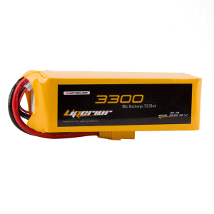 Liperior 3300mAh 6S 60C 22.2V Lipo Battery With XT90 Plug