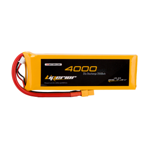 Liperior 4000mAh 2S 25C 7.4V Lipo Battery With XT60 Plug