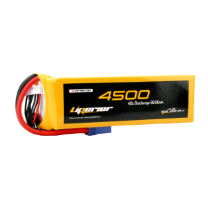 Liperior 4500mAh 6S 40C 22.2V Lipo Battery With EC5 Plug