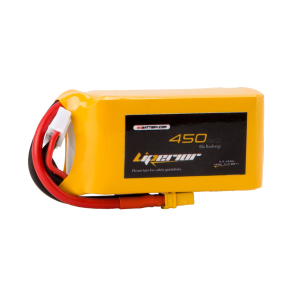 Liperior 450mAh 4S 65C 14.8V Lipo Battery With XT30 Plug