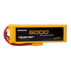 Liperior 5000mAh 3S 65C 11.1V Lipo Battery With XT90 Plug