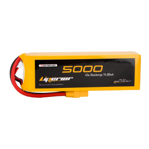 Liperior 5000mAh 4S 45C 14.8V Lipo Battery With XT90 Plug