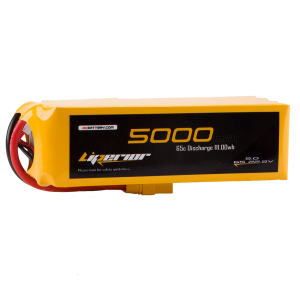 Liperior 5000mAh 6S 65C 22.2V Lipo Battery With XT90 Plug