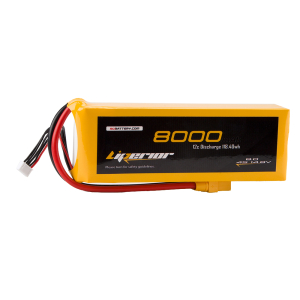 Liperior 8000mAh 4S 12C 14.8V Lipo Battery With XT90 Plug