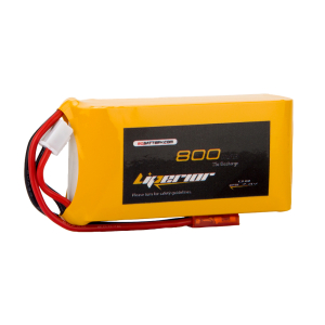 Liperior 800mAh 2S 25C 7.4V Lipo Battery With JST Plug