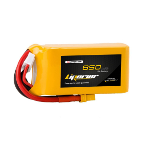 Liperior 850mAh 4S 65C 14.8V Lipo Battery With XT30 Plug