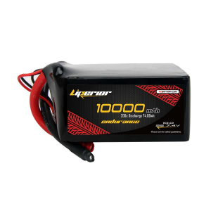 Liperior Endurance 10000mAh 2S 200C 7.4V Shorty Drag Racing Lipo Battery