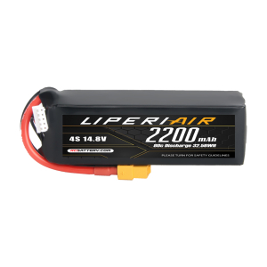 LiperiAir 2200mAh 4S 80C 14.8V Lipo Battery With XT60 Plug