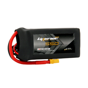 Liperior Pro 550mAh 3S 75C 11.1V Lipo Battery With XT30 Plug
