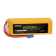 Liperior 2200mAh 6S 45C 22.2V Lipo Battery With EC3 Plug