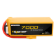 Liperior 7000mAh 6S 35C 22.2V Lipo Battery With XT90 Plug for RC Planes / RC Helicopters / Drones