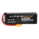 LiperiAir 5600mAh 6S 80C 22.2V Lipo Battery With XT90 Plug 