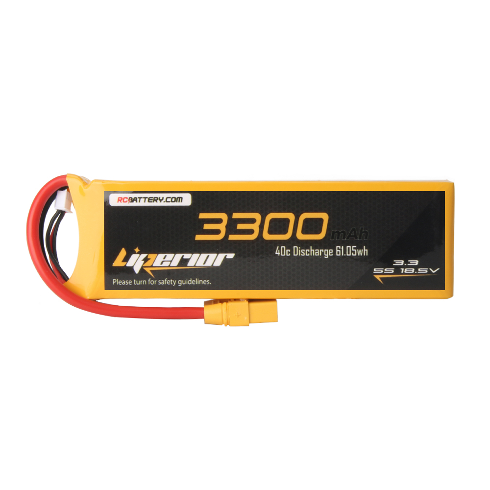 Liperior 4000mAh 4S 30C 14.8V Lipo Battery With XT60 Plug