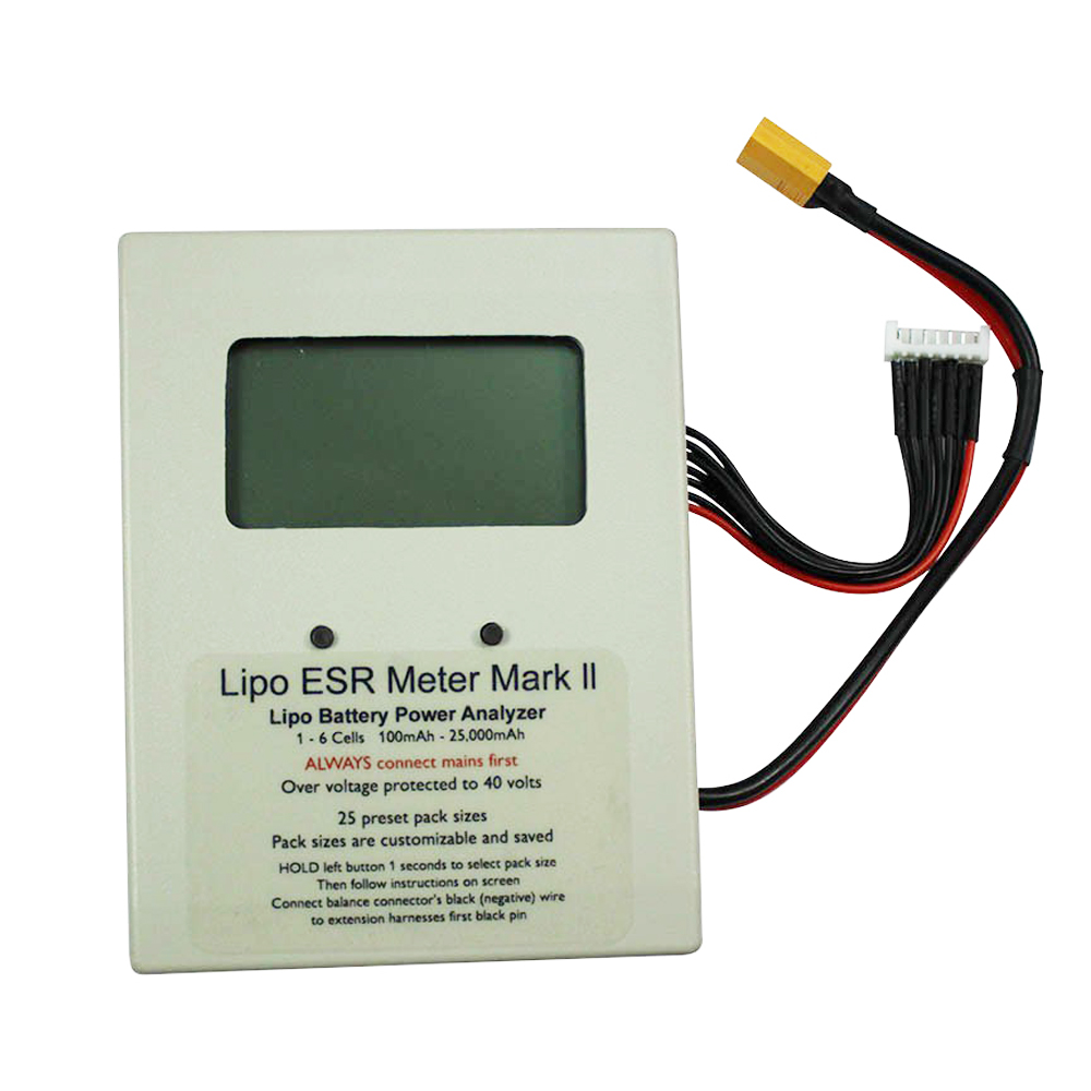 Lipo ESR Meter Mark II Lipo power battery analyzer
