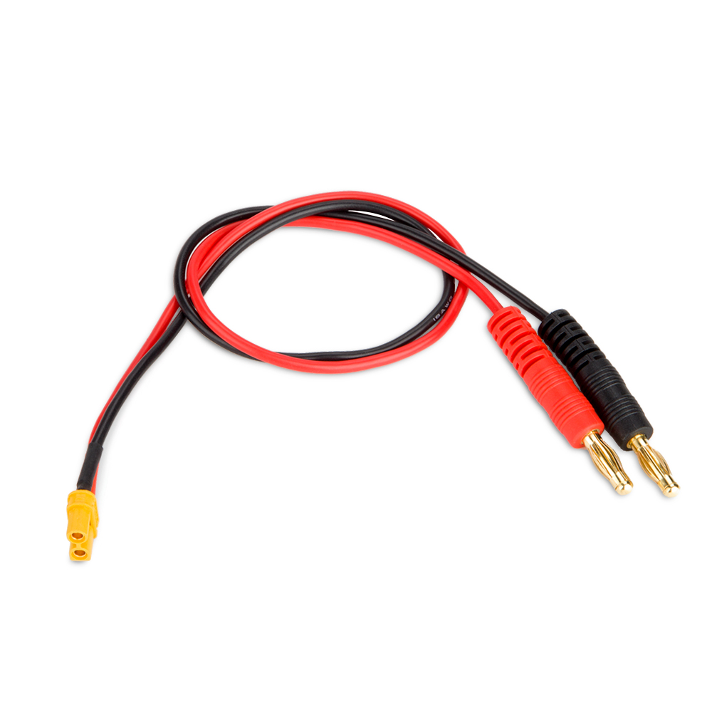 XT30 Female to 4mm Banana Bullet female charger lead cable for NiMH/Lipo